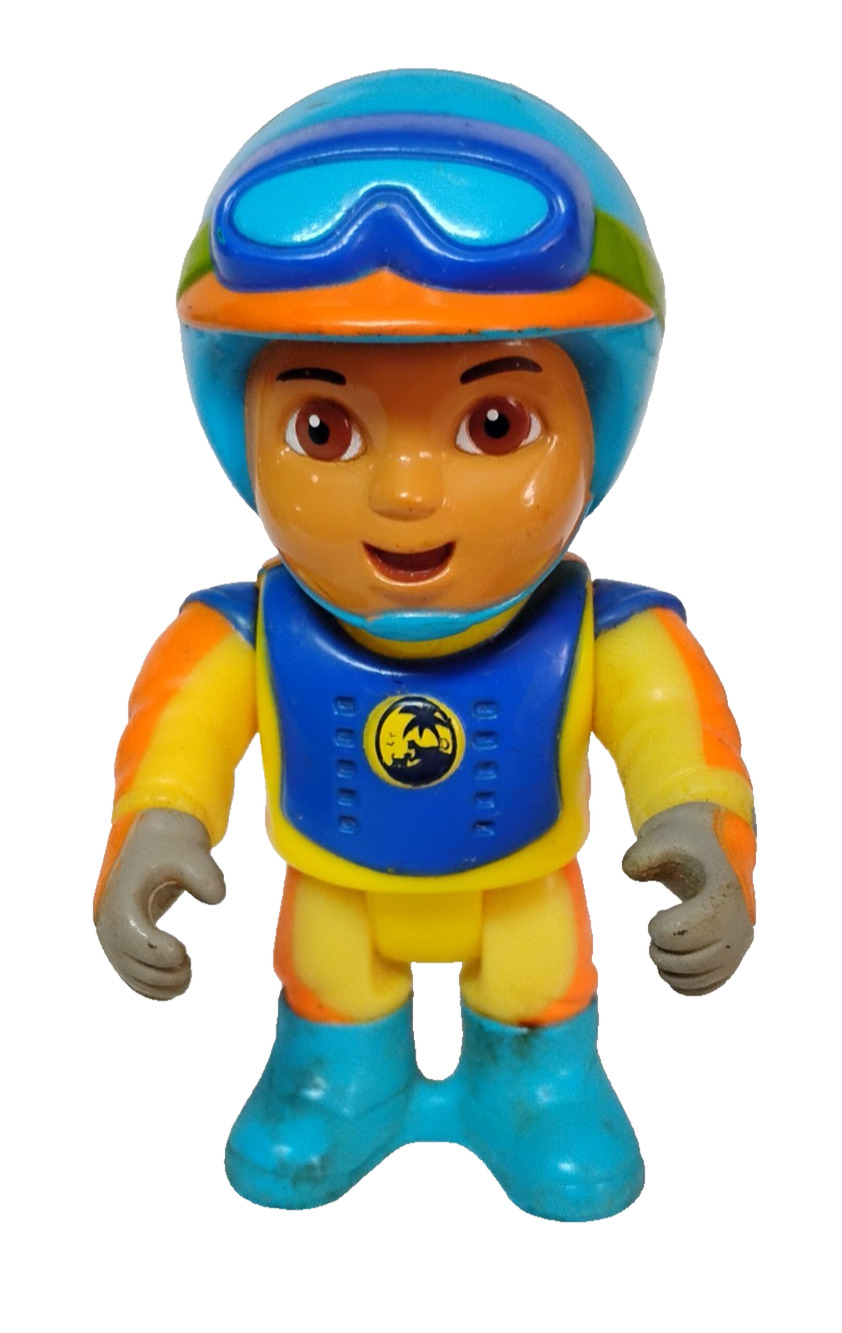 Go Diego Go 🔵 Rescue Pilot Figure 🚁 2007 Mattel